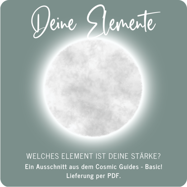 Cosmic Guide - Elemente